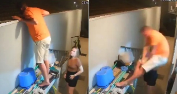 VÍDEO – IMAGENS FORTES: Homem é assassinado com tiro no rosto só por olhar briga do vizinho