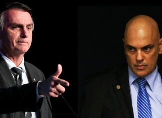 Bolsonaro convoca mobilização contra aliança PT-Moraes uma ameaça à liberdade