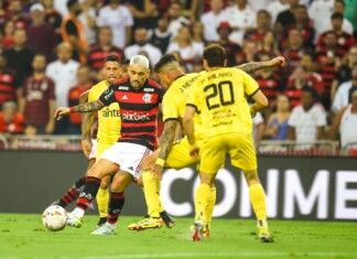 Flamengo cai diante do Peñarol e sofre primeira derrota em casa na Libertadores em cinco anos