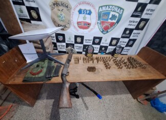 Patrulhamento fluvial apreende 600 kg de drogas e prende narcotraficantes entre Tefé e Japurá em 10 dias