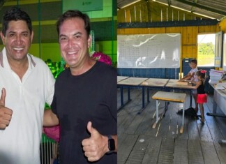 Moradores de Parintins expõem o descaso nas gestões Assayag e Bi Garcia na educação