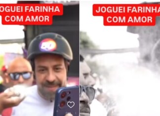 Eleições 2024: Candidato ataca Guilherme Boulos com farinha e gera polêmica