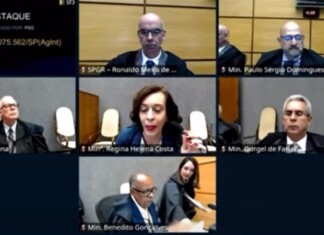 Ministro do STJ sai da sessão irritado com a insistência da ministra