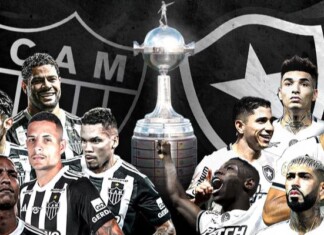 Atlético-MG e Botafogo fazem hoje a final da Copa Libertadores