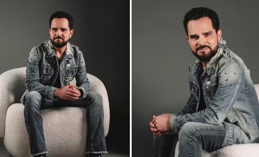 Luciano Camargo grava seu 1º DVD gospel, fala da fé e dos amigos que se afastaram: ‘Ih, lá vem o crentinho’