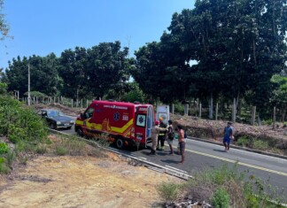 Em ação conjunta, Corpo de Bombeiros e Dioa resgatam 11 vítimas de acidente em Rio Preto da Eva
