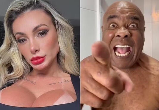 Andressa Urach se revolta após levar fora de Kid Bengala: ‘Só vi pirulito de brinquedo’
