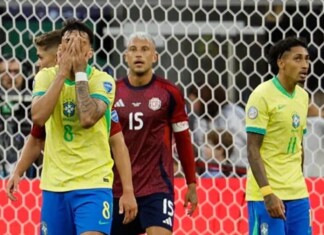 Apesar de bom primeiro tempo, Brasil empata com a Venezuela e perde pênalti decisivo