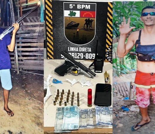 Líder do tráfico, vulgo “Esperma”, é abatido em confronto com PMs em Coari