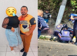 Motouber sofre acidente fatal na avenida Rodrigo Otávio, em Manaus