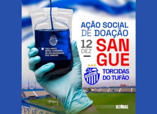 Torcedores do São Raimundo promovem campanha de doação de sangue neste Natal