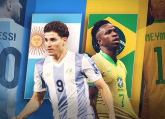 Raphinha provoca a Argentina antes do clássico: “No campo e fora, se tiver que ser”