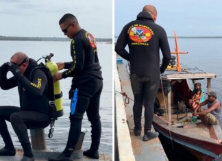 Mergulhadores táticos do CBMAM fortalecem ações em Bases Fluviais do Amazonas