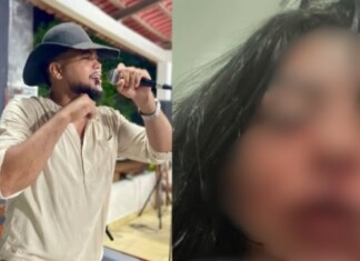 Cantor é procurado suspeito de agredir e quebrar dentes de esposa em Manaus