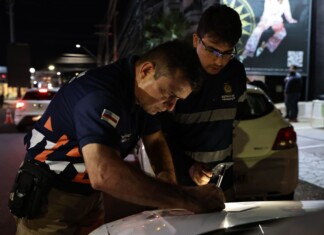 Equipe de Fiscalização do Detran-AM deflagra mais uma Operação Lei Seca