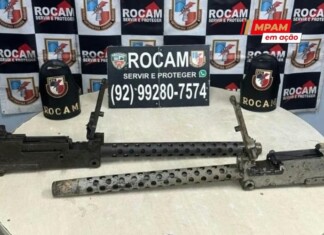 Justiça revoga liberdade e decreta prisão de policial acusado de transportar metralhadoras em Manaus