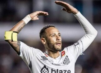Com direito a frase simbólica, Santos confirma renovação de Neymar até o fim de 2025