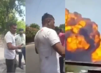 Britânico-indiano sobrevive à queda de avião na Índia e caminha até ambulância