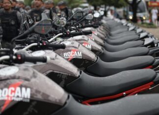 Nova frota de motocicletas da PM une tecnologia e eficiência no combate à criminalidade