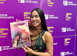 Bienal do Rio: Isabelle Nogueira vende todo seu livro infantil sobre Amazônia