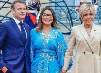 Primeiras-damas do Brasil e da França se reúnem em evento de moda em Paris