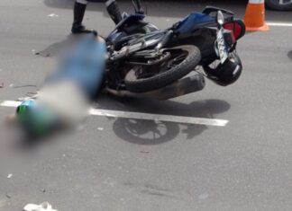 Prefeitura de Manaus é alvo de críticas após morte de motociclista em trecho sem aviso de serviço