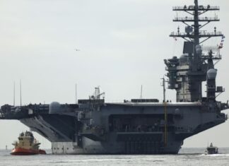 Tensão no Oriente Médio: EUA reforça presença militar com porta-aviões nuclear em resposta ao conflito Israel-Irã