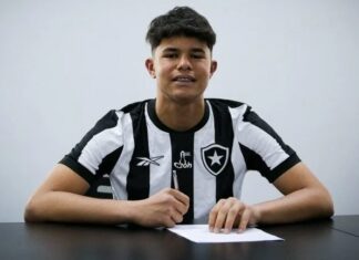 Seleção Brasileira Sub-15 terá Bruno Samudio, goleiro do Botafogo e filho do goleiro Bruno, em torneio em Salvador