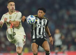 Rubro-Negro perde em casa e terá que reverter placar contra o Atlético-MG na Copa do Brasil