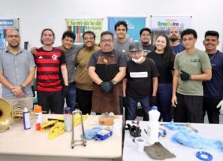 UEA capacita turma do primeiro curso de lutheria em instrumentos de metais, em Manaus