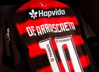 Conselho do Flamengo aprova contrato com HapVida que já estampa camisa rubro-negra