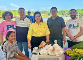 Em Rio Preto da Eva, Maria do Carmo ouve produtores rurais e participa de posse da nova diretoria do PL Municipal