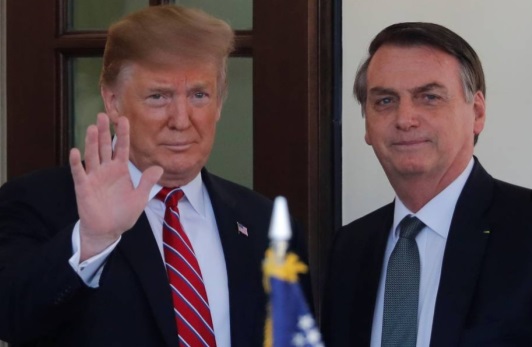 trump e bolsonaro