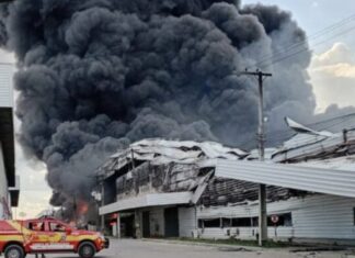 Além da Effa Motors, chamas atingem Valfilm da Amazônia em grande incêndio na Zona Leste de Manaus