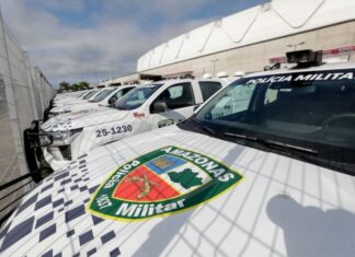 Governador Wilson Lima realiza mais uma entrega de novas viaturas para as forças de segurança do estado