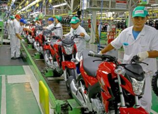 ZFM registra alta de 12% na produção de motos até julho, melhor desempenho em 14 anos