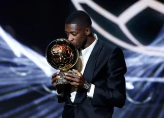 Brasil fica fora do pódio enquanto francês Dembélé leva Bola de Ouro 2025