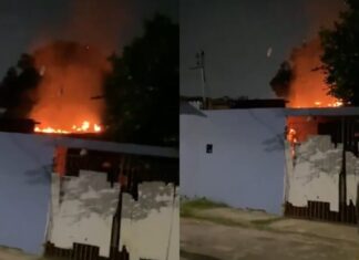 Incêndio destrói residência na Colônia Terra Nova após falha de energia em Manaus