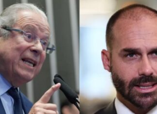 ‘Eduardo Bolsonaro tem que perder o mandato e a nacionalidade’, defende José Dirceu