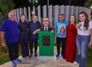 Com emenda do presidente Roberto Cidade, Praça da Bandeira é entregue totalmente revitalizada em Manicoré