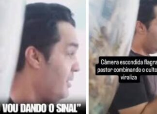 VÍDEO: Câmera escondida flagra pastor combinando culto, curas na igreja e reações da plateia
