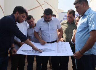 Governador Wilson Lima vistoria envio de Estação de Tratamento de Água que vai beneficiar mais de 30 mil moradores em São Gabriel da Cachoeira