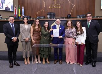 ‘Cooperação entre Aleam e MPAM reforça combate à violência contra a mulher,’ avalia presidente Roberto Cidade