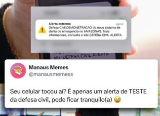 Alerta sonoro da Defesa Civil pega população do Amazonas de surpresa e gera repercussão online