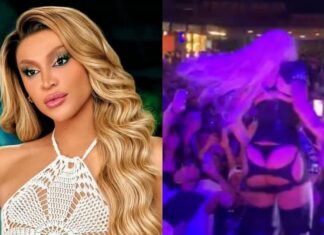 Cantora Pabllo Vittar viraliza após cair no chão ao saltar para o público