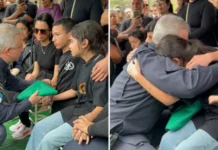 Secretário da PM presta homenagem a policial morto e diz que agentes foram “atacados por narcoterroristas”