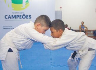 Governo do Amazonas anuncia 50 vagas para aulas gratuitas de jiu-jitsu na Vila Olímpica
