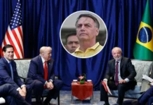 Trump elogia ex-presidente brasileiro Bolsonaro em conversa com Lula