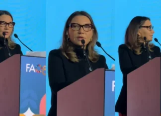 Janja diz que Lula ordenou envio de alimentos e remédios para Gaza durante evento em Roma