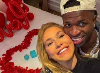 Vini Jr. e Virginia assumem romance em post no Instagram